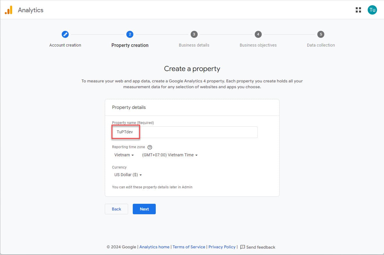 google-analytics-property-creation